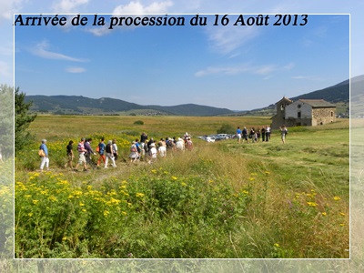 arrivée de l'aplec de l'été 2013